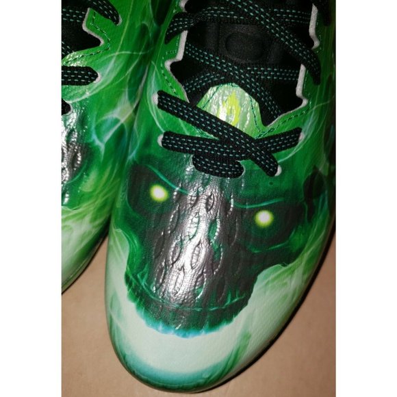 Under Armour UA Spotlight Lux MC LE Slime Green Football Cleats Men\'s Sizes NEW main image 9
